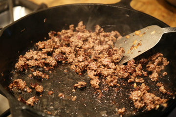 Black Bean Chili in a pan