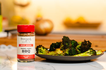 Spicy Crispy Roasted Broccoli