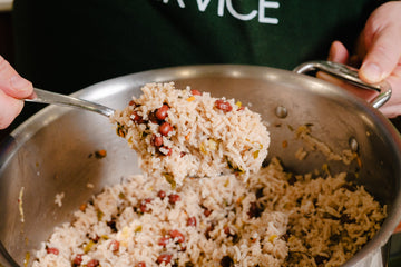 Coconut Rice and Peas
