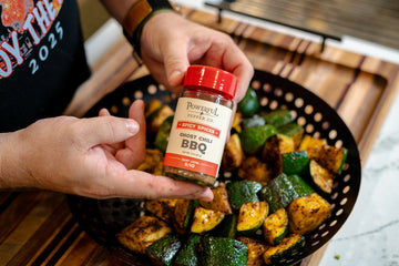 Simple & Spicy Grilled Zucchini