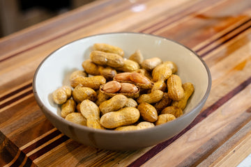 Hot Boiled Peanuts