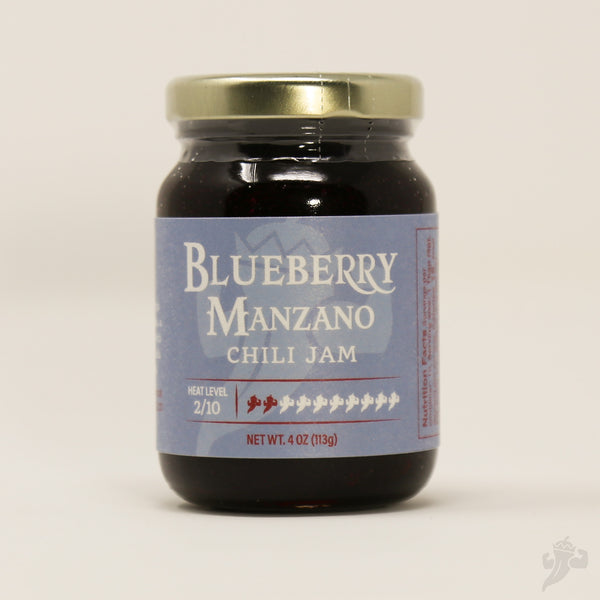 Blueberry Manzano Chili Jam