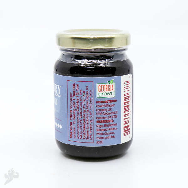 Blueberry Manzano Chili Jam