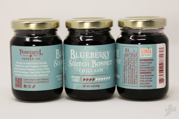 Blueberry Scotch Bonnett Chili Jam