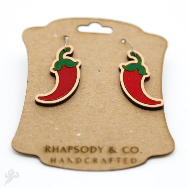 Powerful Pepper Ear Rings