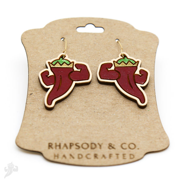 Powerful Pepper Ear Rings