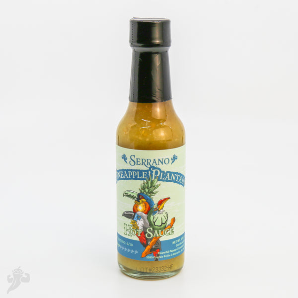 Serrano Pineapple Plantain Hot Sauce