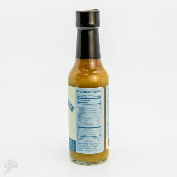 Serrano Pineapple Plantain Hot Sauce