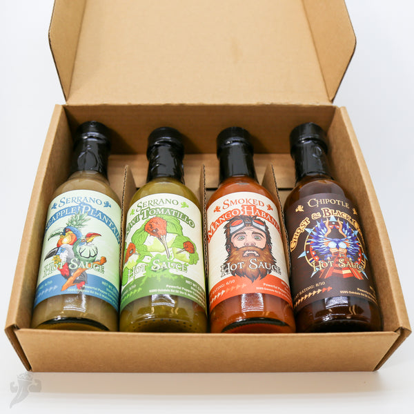 Powerful Pepper Hot Sauce 4 Pack