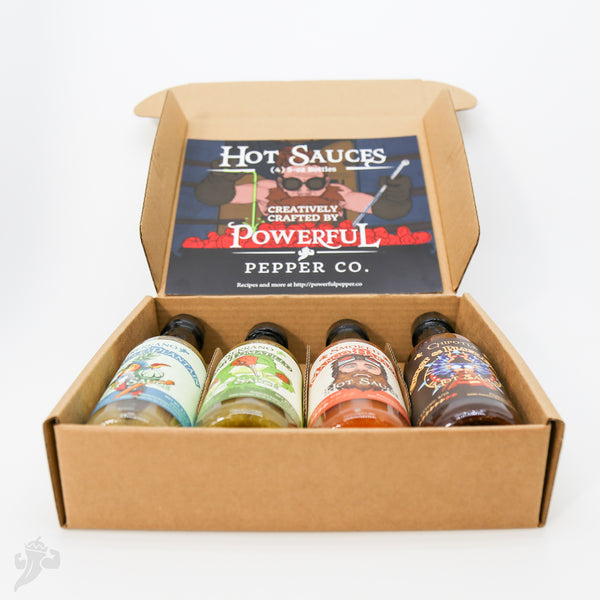 Powerful Pepper Hot Sauce 4 Pack
