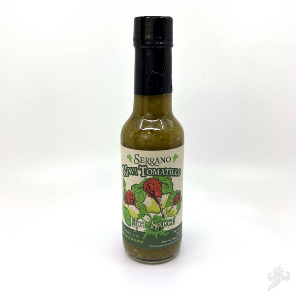 Serrano Kiwi & Tomatillo Hot Sauce